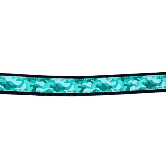 Vineyard Vines Camo Green and Navy Belt Size 30 - Picture 5 of 9
